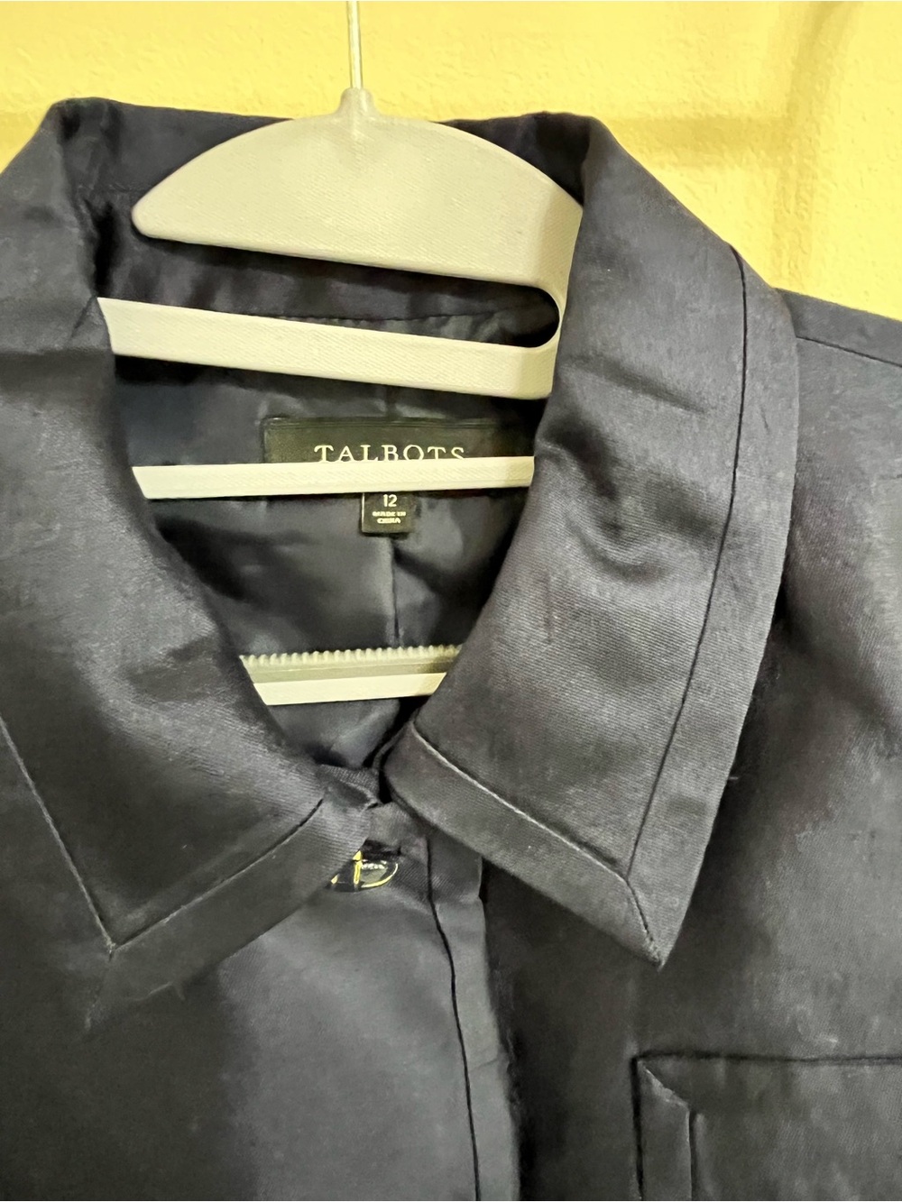 Talbots Signature Silk Wool Pants Suit Set Jacket 12 Pants 10 - Picture 16 of 16